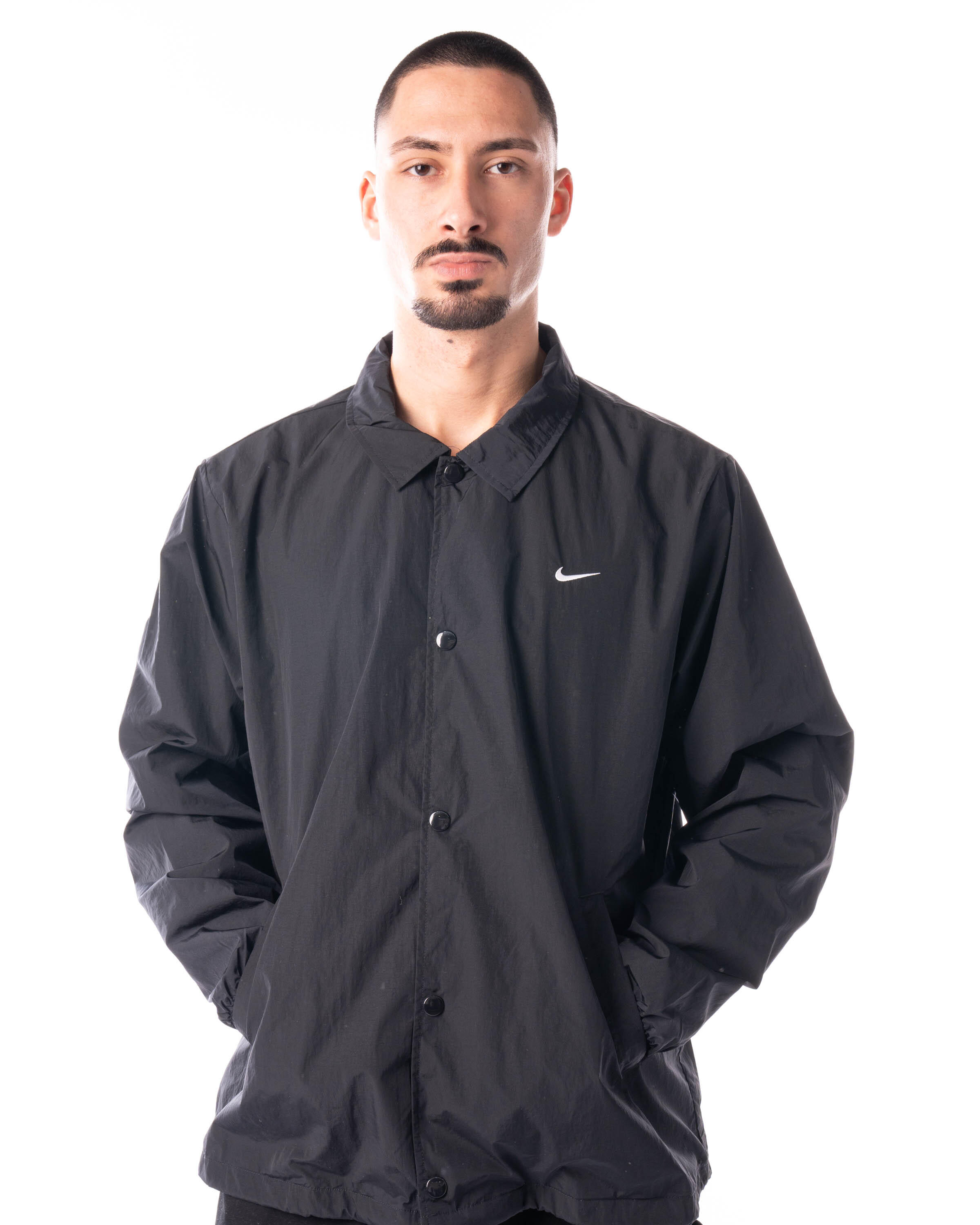 オメカシ　ジャガードフリンジジャケット　ブラック NIKE AUTHENTICS COACHES JACKET | DQ5005-010 | AFEW STORE